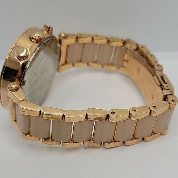 Michael Kors Parker MK5896 Womens Stainless Steel Analog Dial Quartz Watch AM706 - Picture 9 of 11